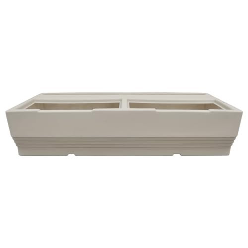 Wise Premier Series BM1145-1B-990 50-Inch Pontoon Bench Base Only, Platinum