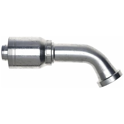 GlobalSpiral Series Gates MAX Pressure Couplings, Code 62 O-Ring Flange Heavy, 60 Degree Bent Tube, 2" ID, 32GSM-32FLH60M