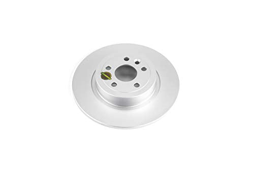 Rear Power Stop EBR1654EVC Evolution Genuine Geomet Coated Brake Rotor For Land Rover Range Rover Evoque 2016-2019 [Model Specific]
