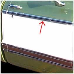 Brothers Trucks Door Molding MF040RH - Upper - Right