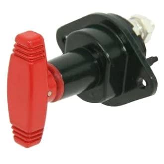 Shut-Off Switch Bulldog Winch 20248- 500A HD Metal Housing, Black