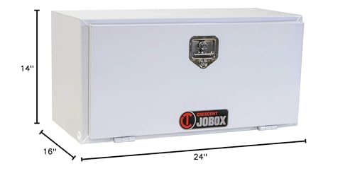Crescent JOBOX White Steel Underbed Box 24" x 16" x 14" - 7924160
