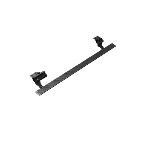 Black Horse Elite Power Board Retractable Black Compatible with 2019-2021 Silverado-Sierra 1500 Double Cab/2020-2023 Silverado and Sierra 2500-3500 Double Cab-PWBR1179