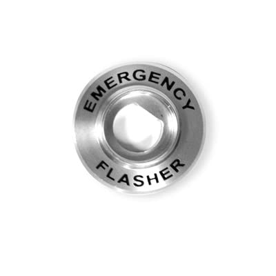 Billet Emergency Flasher Bezel And Knob Scott Drake C8TZ-10852-EBL