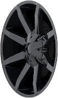 KMC Wheels Factory KM65128520310 Wheel with Aluminum (20 x 8.5 inches /5 x 115 mm, 10 mm Offset)
