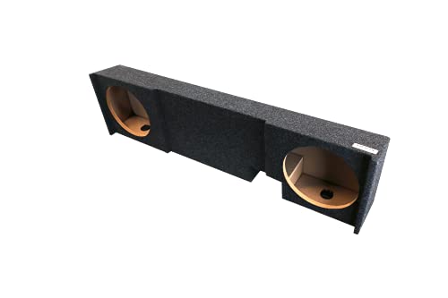 Dual Sealed Bbox 12 Inch Subwoofer Enclosure - Accu Tuned Subwoofer Boxes & Enclosures - Subwoofer Box Improves Audio Quality, Sound & Bass - Fits 2000-2003 Ford F150 Super Cab
