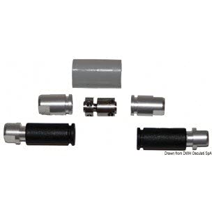 Lewmar Friction Alloy Hinge Kit LP & MP, Exact Match Replacement Part, Seamless Installation - 361263999