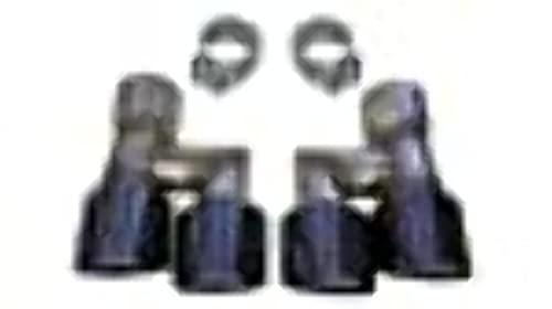 Corsa - 18-19 Ford Mustang 2.3L Eco Twin 4in Black PVD Pro-Series Tip Kit (Clamps Included) (21038BLK)