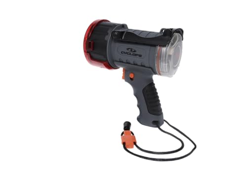 2000 Lumens Cyclops Handheld Waterproof Rechargeable Spotlight for Camping, Hiking, Emergency