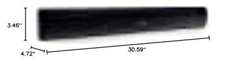 12V Furrion 40W 2.1 Channel Soundbar FSB24SA2C-BL, black