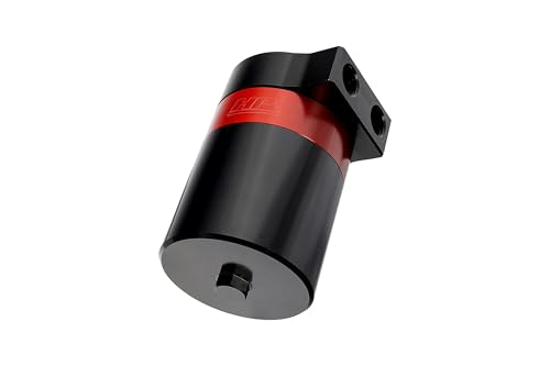 HPS Aluminum Black Oil Catch Can Kit Compatible for 2017-2021 Subaru WRX STI 2.5L Turbo, 860-008