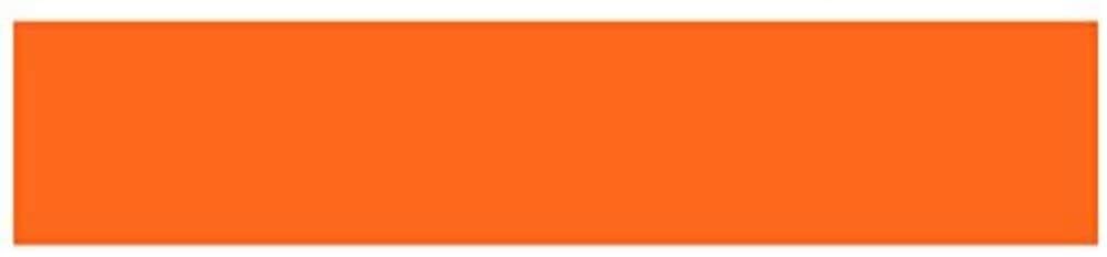 2" x 9" Orange Fluorescent Tape Strip Custer CT-Orange