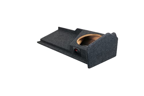 Accu-Tuned Bbox 10â€ Single Vented Subwoofer Enclosure - Subwoofer Box Improves Audio Quality, Sound & Bass - Fits 2007 - up Chevrolet/GMC Silverado/Sierra Extended Cab
