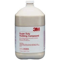 3M(TM Rubbing Compound Super Duty, 05955, 1 Gallon (US), 4 per case You are Purchasing The Min Order Quantity which is 4 GALS
