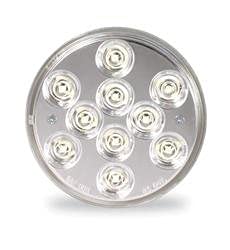 Custer 4" Round CPL4CL-10 Clear 10 LEDs