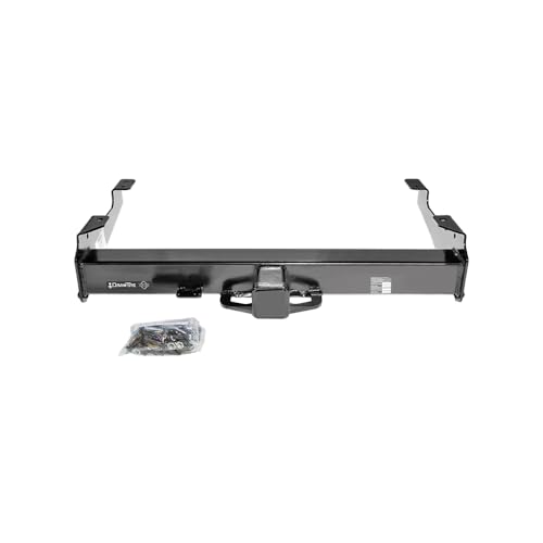 Titan Draw-Tite Class 5 Trailer Hitch, 2-1/2 Inch Square Receiver, Compatible with Chevrolet Silverado and GMC Sierra (Please Verify Vehicle Application)
