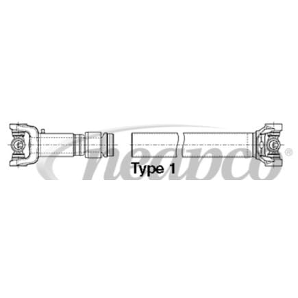N9553-SF Neapco Power Take Off Propshaft Assembly