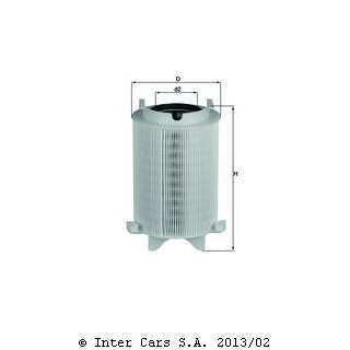 Air Filter MAHLE LX 1566