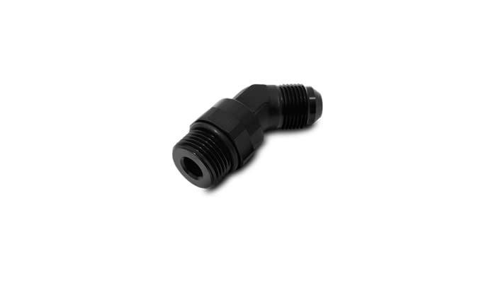 Vibrant Performance Male Fitting 45 degree -8AN to Male Straight