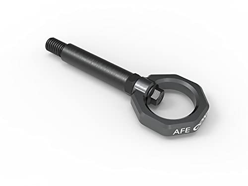 aFe Control 450-502002-G aFe Power Rear Tow Hook, Gray, for BMW F-Chassis 2/3/4/M