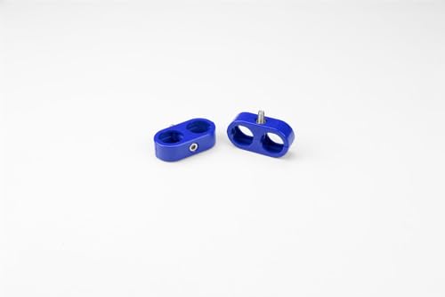 Heater-A/C T-CLAMP, 15/16"-15/16"(5/8"-5/8" ID), 2 Pieces, Blue