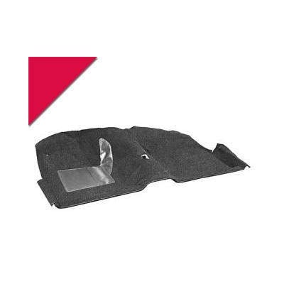 Scott Drake Bright Red CAR65-CV-BR Molded Carpet Kit for Ford Mustang Convertible