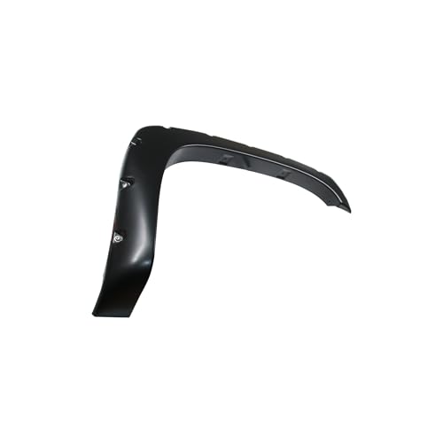 Fender Flares Black Riveted Style Black Compatible with 2003-2006 Chevrolet Silverado 1500/2500/3500 -FPSSI03