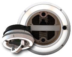 Maxx Air VENT MaxxFan Dome +, 6" Fan, Led, White