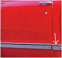 Left Brothers Trucks LSM13LH Cab Molding