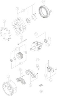 Alternator Mahle - MG515