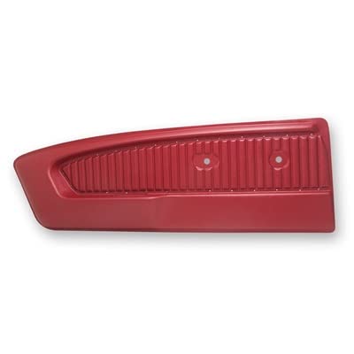 66 Pony Door Panel Scott Drake (Dark Red) (C5ZZ65239423DRP)