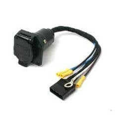 KIT-7B-4 Custer 7 Blade Socket Connector Kit, Prewired for 4 Flat