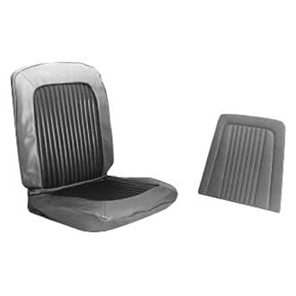 Full Set Scott Drake Fastback Standard Upholstery 68FB-S-FULL-BK Black