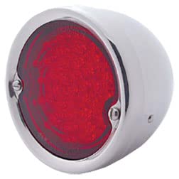 LED59S0 Brothers Trucks LED Tail Light Assembly - Red - Stainless - Left/Right - Each