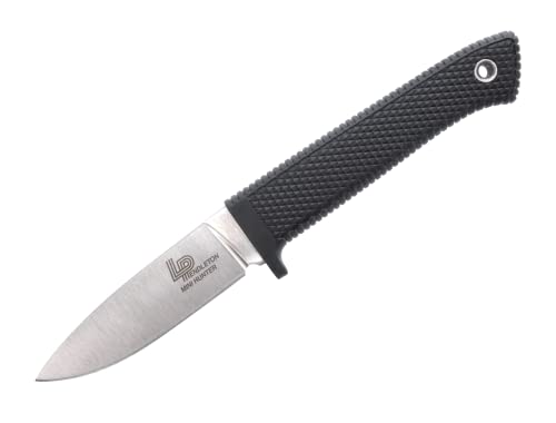 Pendleton Mini Hunter Cold Steel 3-Inch AUS 10A Stainless Steel Fixed Blade Outdoor Camping Game Hunting Knife | Shock-Absorbent Kray-Ex Handle, Weather-Resistant Secure-Ex Sheath - Blister Pack