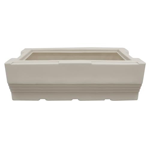 Wise Premier Series BM1152-1B-990 Pontoon Flip-Flop Seat Base Only, Platinum