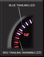 Air Fuel Ratio Wideband Gauge - Amber/White Electrical JDM Series 60mm (2 3/8")