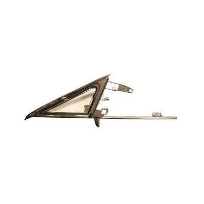C7ZZ-65222404CK Scott Drake 1967 Vent Window Frame And Glass Assembly RH Clear