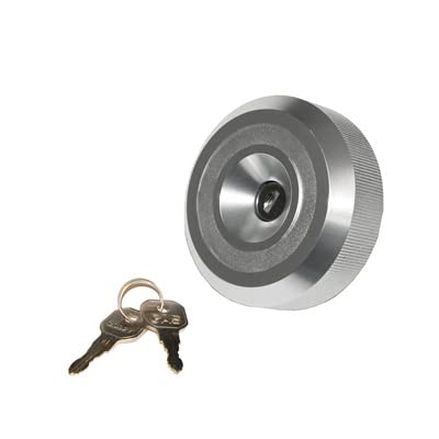 Locking Gas Cap Scott Drake C6TZ-9030-BL-LK Clear 1966-1970