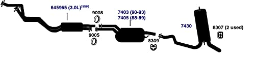 Exhaust Hanger AP Exhaust 8307