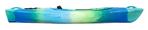 Kayaks Perception Joyride 10 - Sit Inside Kayak for Adults and Kids - Recreational and Multi-Water Kayak with Selfie Slot - 10' - Déjà vu