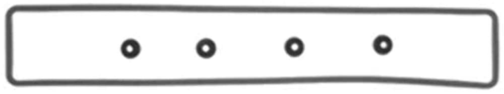 Engine Push Rod Gasket Set MAHLE PS39563