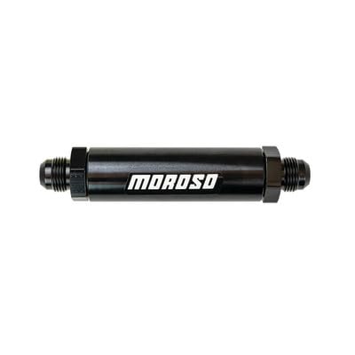 Inline Fuel Filter Moroso 65234, #10AN Fittings