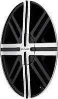 KMC 18X7 KM675 5X120 S-BLK MACH 35MM - KM67587049735