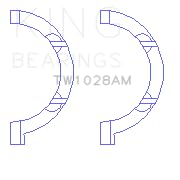 Chrysler Pentastar 3.6L ERB V6 Thrust Washer Set - King Engine Bearings