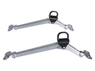 Industrial RVDC Drop-Leaf Table Support, 7.1 cm x 3.8 cm x 21.7 cm, Silver