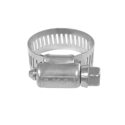 5/8" Stainless Steel Hose Clamp Scott Drake FoMoCo Logo 8287-125