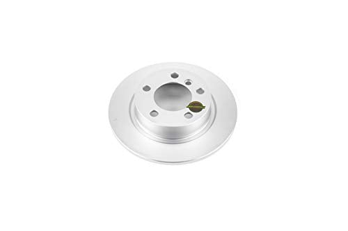 Rear Power Stop EBR1412EVC Evolution Genuine Geomet Coated Brake Rotor For Mini Cooper Countryman 2011-2016, Mini Cooper Paceman 2013-2016 [Model Specific]