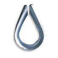 GALVANIZED ROPE THIMBLE-5/16' PKGD.