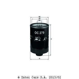 Oil Filter MAHLE OC 279